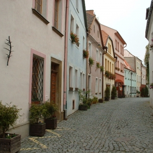 straatje in Olomouc