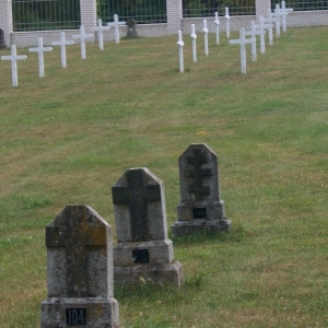 kerkhof van italiaanse soldaten