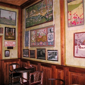 Interieur van Schlattouerova Kavarna