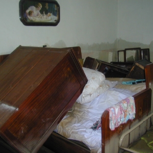 overstroming aug 2002 - slaapkamer van mijn ouders