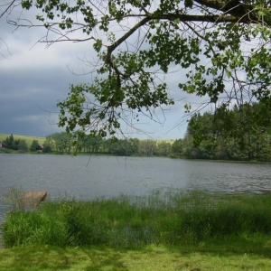 Het meertje van Vidlak na de regenweek