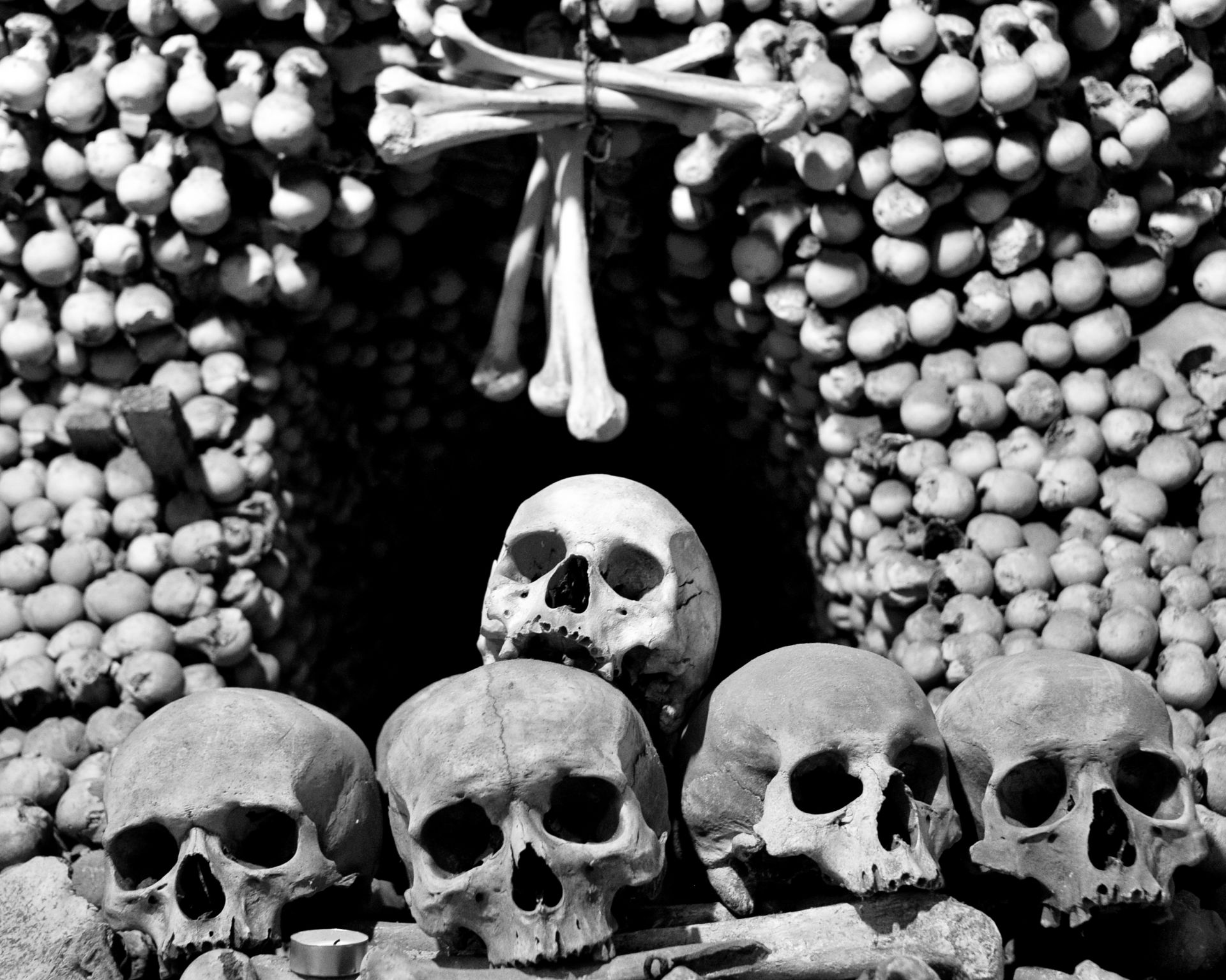 skelettenkerk in Kutná Hora