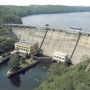 Stuwdam in Vranov nad Dyji