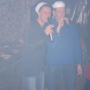 Ralph & Bart aan 't 'Karaokoen'