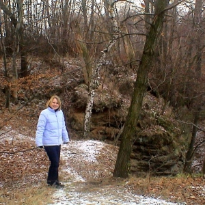 Marketa wandelt bij Muzky