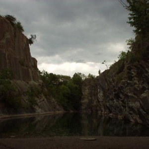 rotsformatie buitenwijk Praag