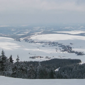 Nog meer uitzicht vanaf piste "Damska".