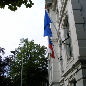 Tsjechische ambassade op zaterdag 1 mei