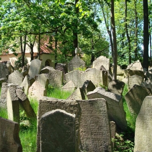 Joodse kerkhof in Praag (1200 graven)