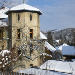 Senohraby in de sneeuw