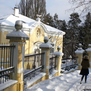 Senohraby in de sneeuw
