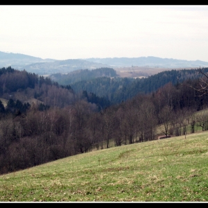 Uitzicht vanaf Helkovice richting het noord-westen