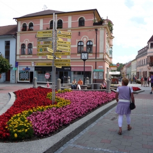 centrum van  Ruzomberok