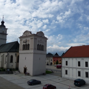 Spisska Sobota. kerktorens