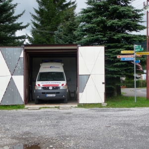 Ambulance garage