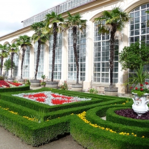 Bloementuin van Kromeriz.