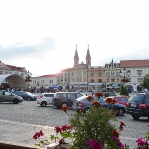 Het plein in Kromeriz
