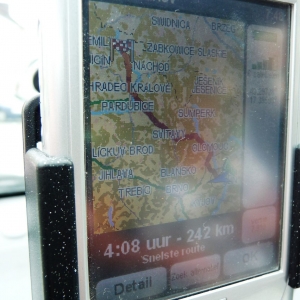 Navigatie via de PDA