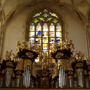 Kutná Hora - chrám sv. Barbory - varhany