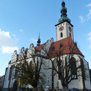 De kerk op het plein in Tabor