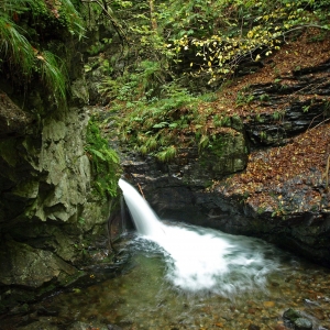 Vodopád Støíbrného potoka