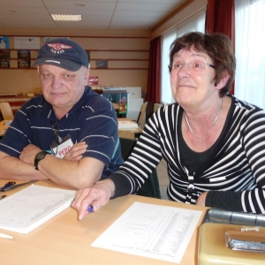 De receptie door Pepo en Doety