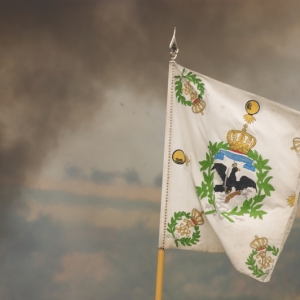 Bitevni scéna Otto von Bismarck 1866 na Chlum