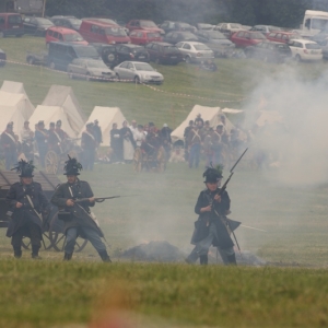 Bitevni scéna Otto von Bismarck 1866 na Chlum