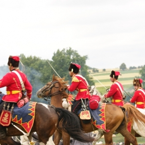 Bitevni scéna Otto von Bismarck 1866