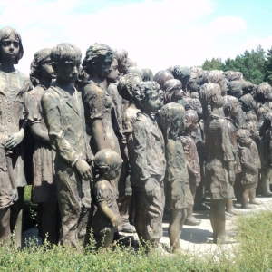 Lidice monument, ter nagedachtenis van alle vermoorde kinderen