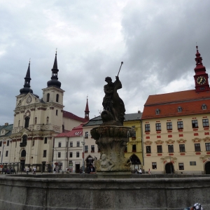 Het centrum van Jihlava