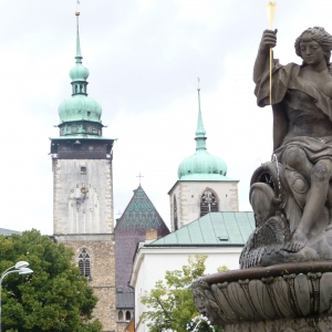 Het centrum van Jihlava