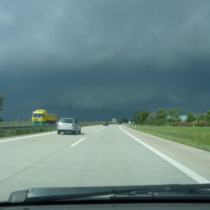 Naar huis terug veel water