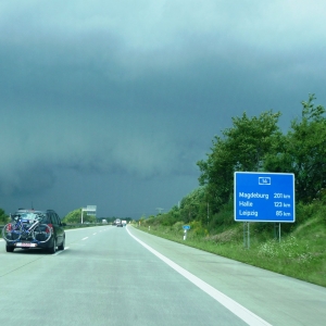 Naar huis terug veel water