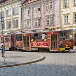 Pilsen - gave tram