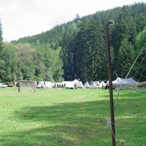 tabor u Manetinskeho potoka