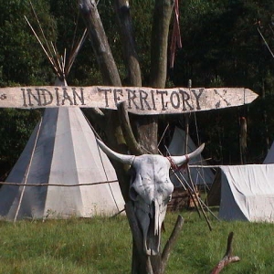 Indianenkamp bij Ruzova