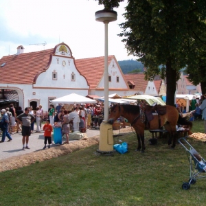 Jaarmarkt in Holasovice