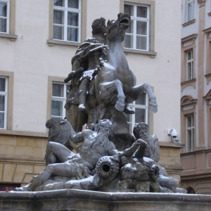 Olomouc - kasna; detail