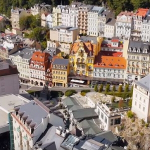 Karlovy Vary - Letecky