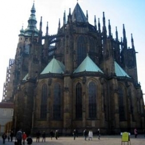 St. Vituskathedraal in de Praagse burcht