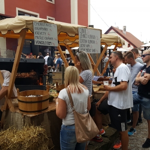 Middeleeuws foodfestival