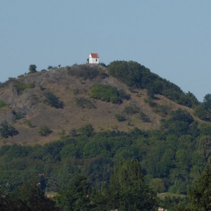 Zebín gezien vanaf de toren in Jičin