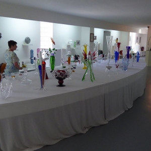 Glaswerkmuseumpje van Ajeto-glass