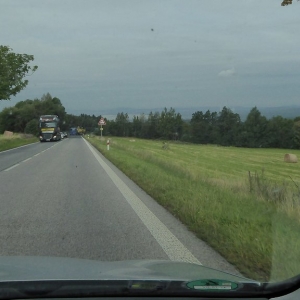 de laatste kilometers in Tsjechië