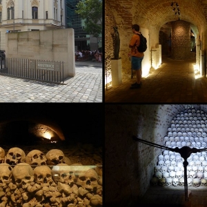 Brno: ossuarium onder St. Jacobskerk