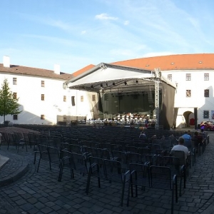 Brno: Hrad Špilberk binnenhof concertarena