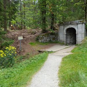 Jelení : zuidportaal Schwarzenberg kanaal tunnel