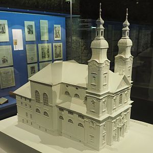 Klatovy: model van de Ignatiuskerk
