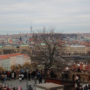 uitzicht op Praag